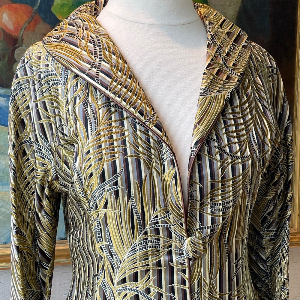 Vintage Asian Silk Top - Picture 2 of 4